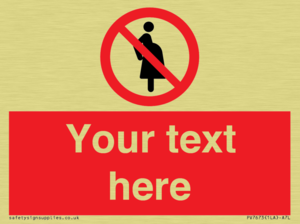 Custom prohibition not for pregnant women